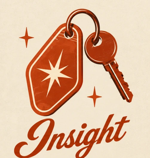 Insight: vintage key tag